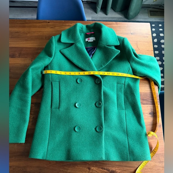 Boden Emerald Double-Breasted Pea Coat - Picture 4 of 5